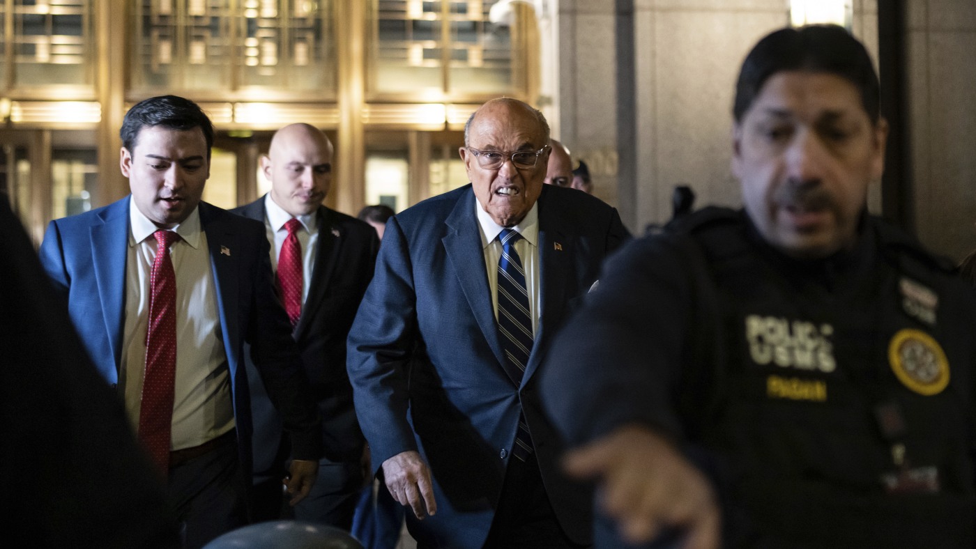 Rudy Giuliani Held in Contempt in $148 Million Defamation Case