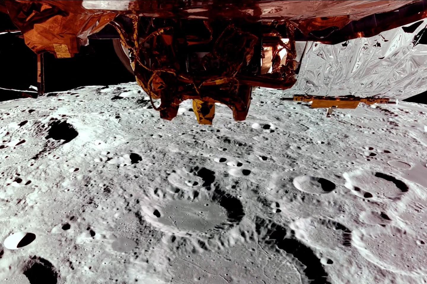 American Private Company Lands on the Moon: 