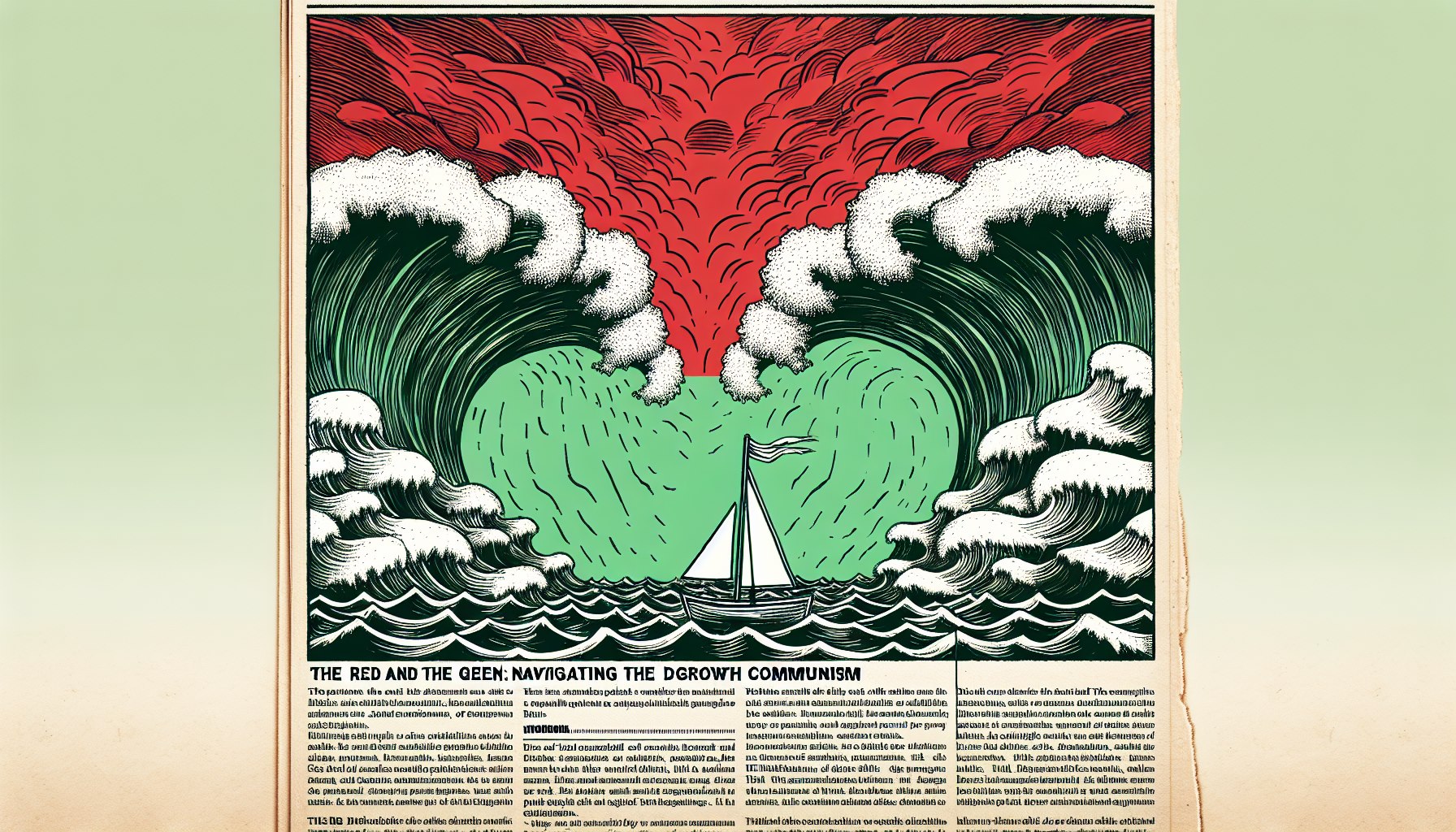 The Red and the Green: Navigating the Storm of Degrowth Communism